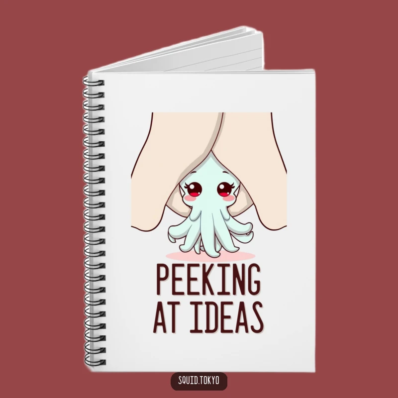 Funny Kawaii Squid Notebook: Jot Down Ideas with This Cute, Playful Journal, Funny Gift